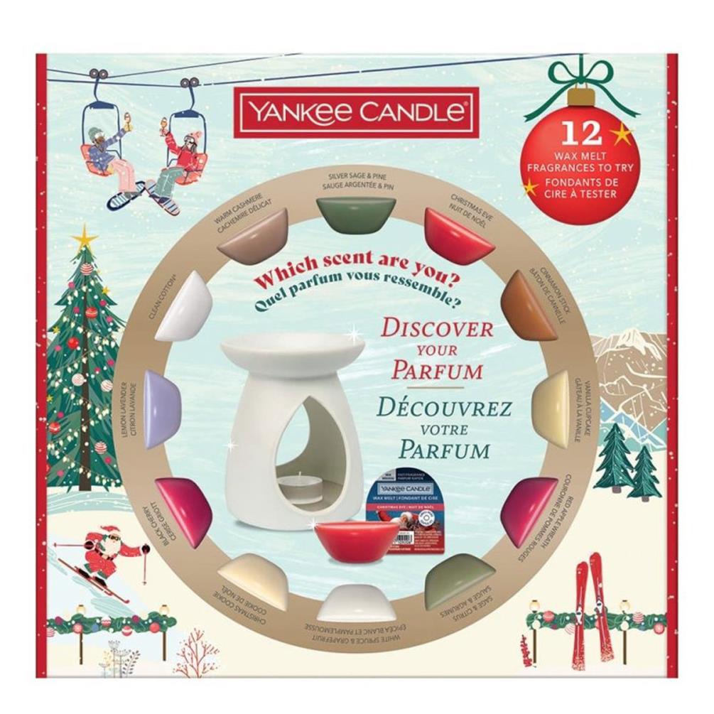 Yankee Candle 12 Days Of Christmas Wax Melt Discovery Gift Set Extra Image 1